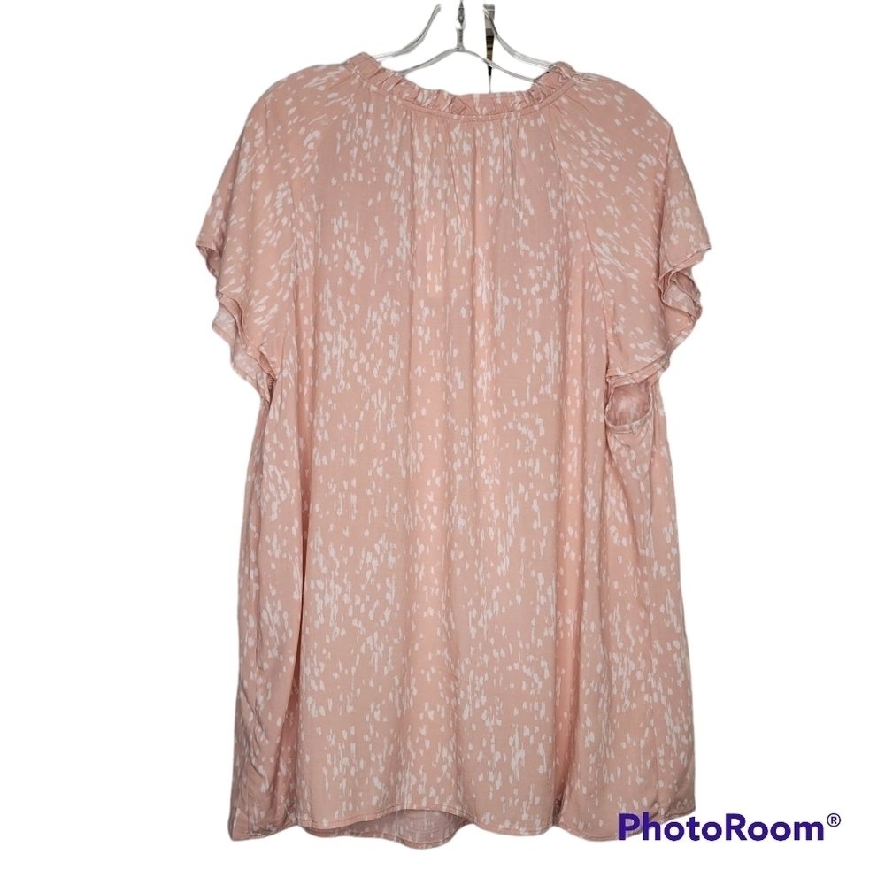 COMO BLU Plus Size Blouse - Picture 3 of 4